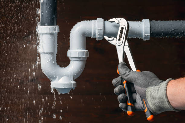 Professional Plumbing technician working in Helenville, WI